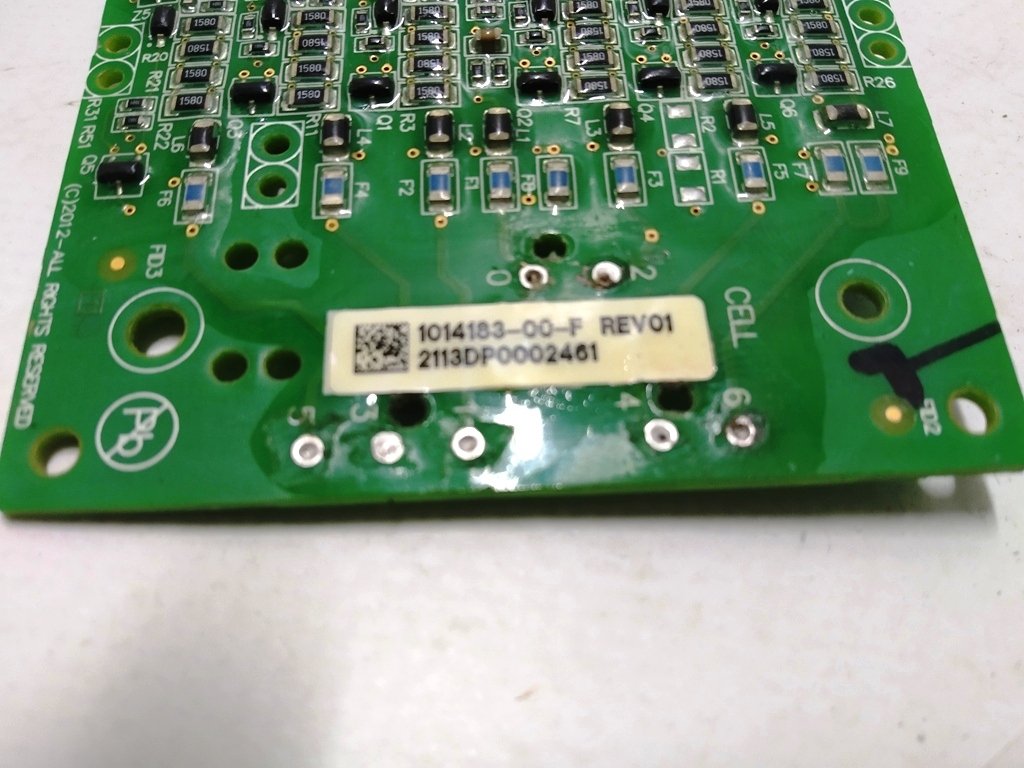 Main Battery Module S1 Control Board (BMB) REV01 Tesla model S 1014183-00-F
